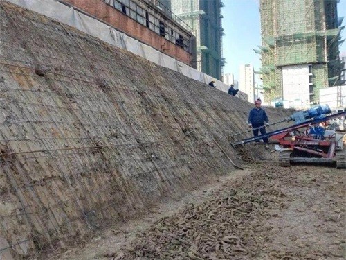 灵台建筑边坡支护